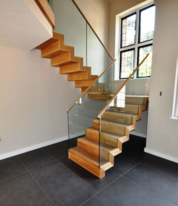 zigzag stair design